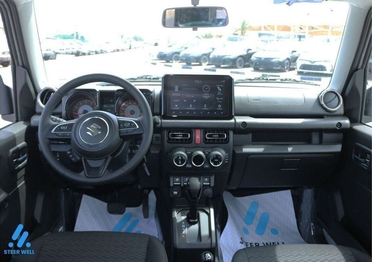 سوزوكي جيمني GLX 2025 | 5 Door | 9 inch Display | Hill Decent Control | Headlamp Washers | Rear Camera | Parking 