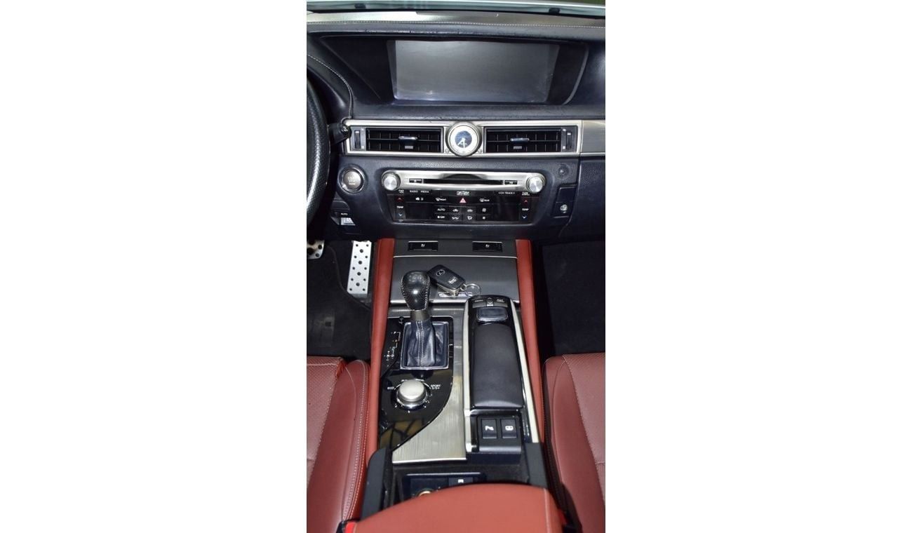 Lexus GS350 EXCELLENT DEAL for our Lexus GS350 F-Sport ( 2015 Model ) in White Color GCC Specs