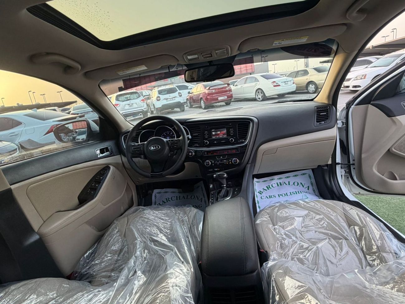 Kia Optima Us, full panoramic