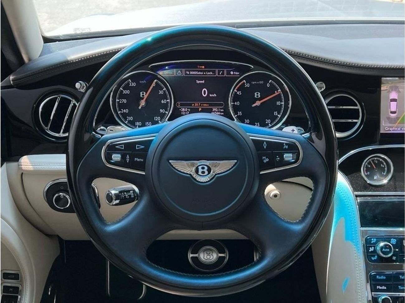 بنتلي مولسان BENTLEY MULSANNE 2012 V8 VIP LOW MILEAGE IN PERFECT CONDITION