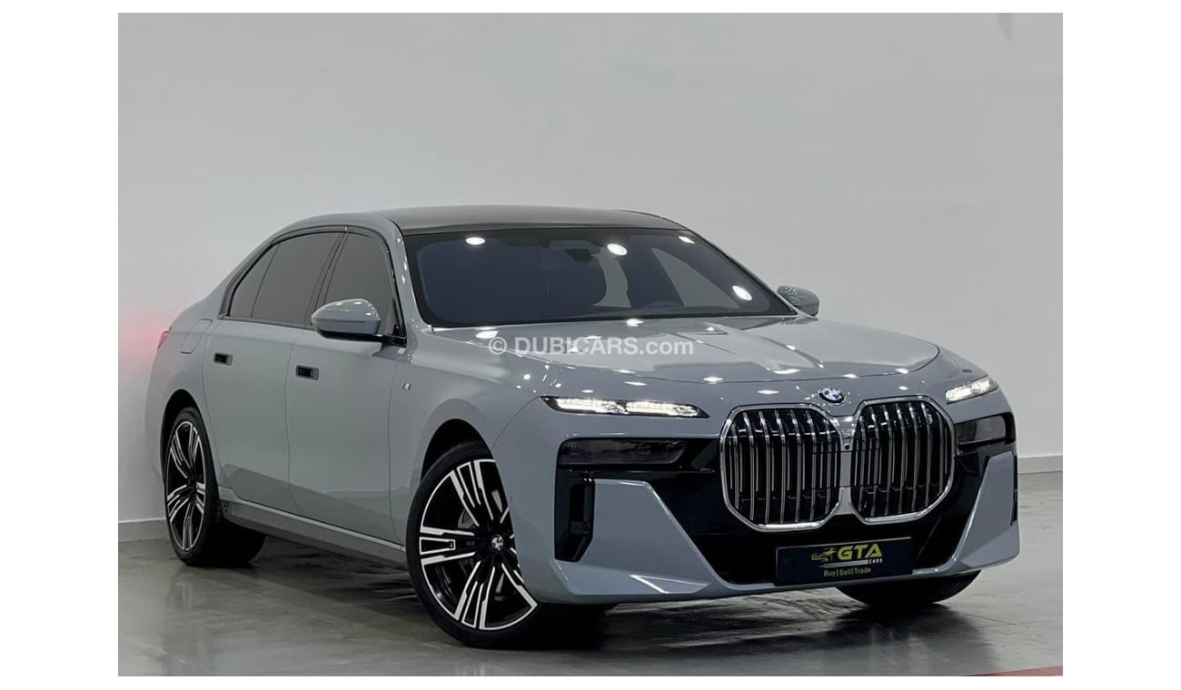 BMW 740Li 2023 BMW 740i M Sport, Jan 2028 BMW Warranty + Service Package, Fully Loaded, GCC