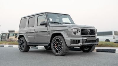 Mercedes Benz G 63 AMG 4X4² G-Class 2027 Mercedes-Benz AMG G 63 4.0L AT Petrol (Carbon In & Out) (Gray-Red)