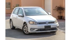 Volkswagen Golf TSI (Comfortline with panoramic sunroof )  2018 GCC under Agency Warranty with Zero Down-Payment.