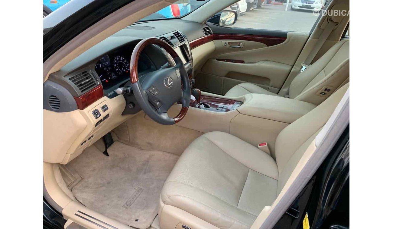 Lexus LS460 لكزس 460 لارج 2007 فول الترا رادار ستائر تحكم خلفي دفدي كاميرا ثلاجة