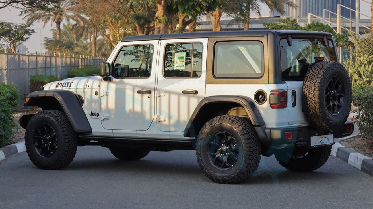Jeep Wrangler (For Export , НА ЭКСПОРТ) Unlimited Willys V6 3.6L 2026 GCC Без пробега