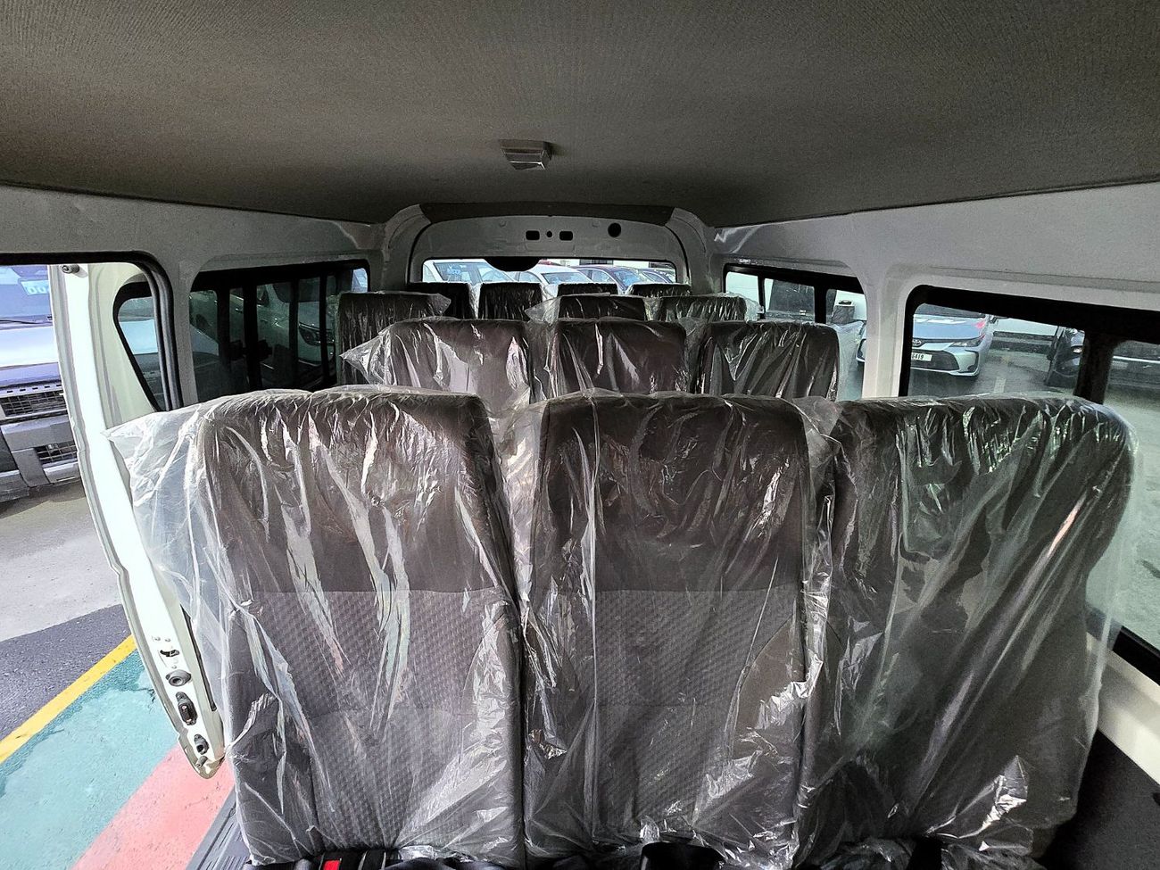 جويلونغ A4 JOYLONG A4 Bus 2.5L V4 Diesel 15 Seats   White color 2023 Model