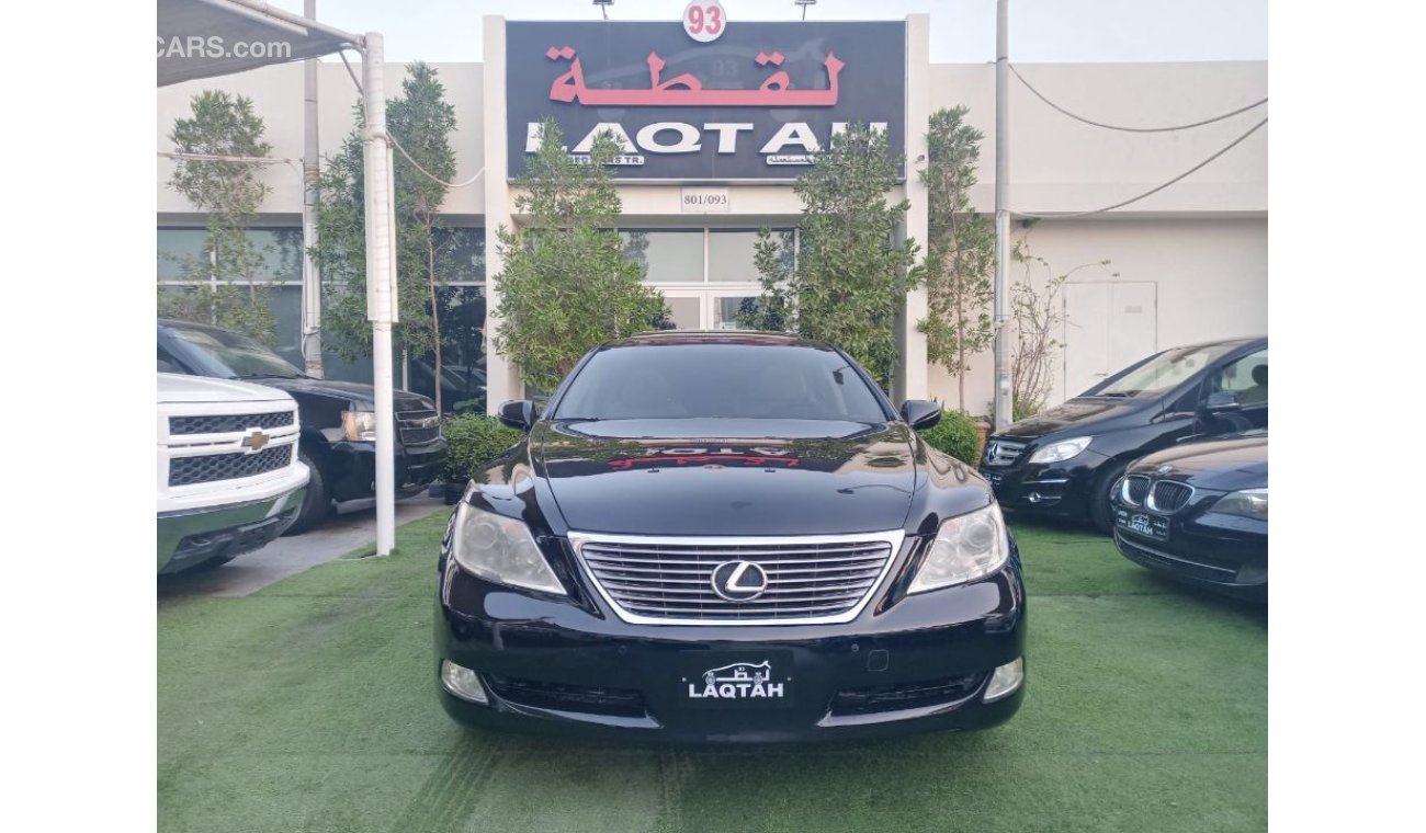 Lexus LS460 Imported 2008, number one, fingerprint, unlocked leather, sensors, alloy wheels, cruise control, rea