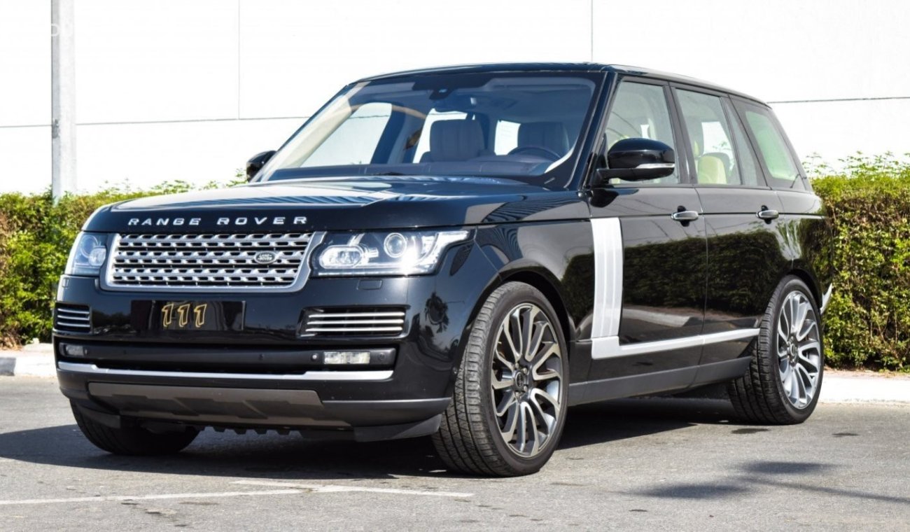 Land Rover Range Rover Vogue SE Supercharged / GCC Specifications