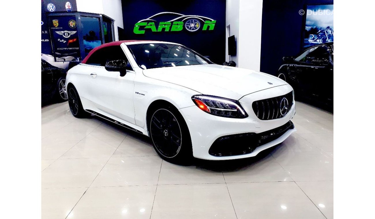 Mercedes-Benz C 63 Coupe CONVERTIBLE - 2019 - 2,500 KMS ONLY -3YEARS WARRANTY OR 100KMS - ( 4,660 AED PER MONTH )