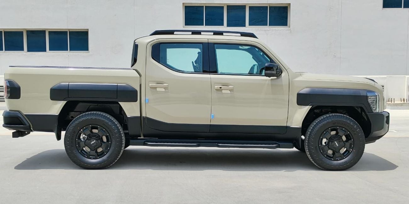 كيا تسمان Kia Tasman X PRO 2.5L Turbo 2026 – فل أوبشن | 2.5 لتر تيربو | بيج خارجي | داخلية بني