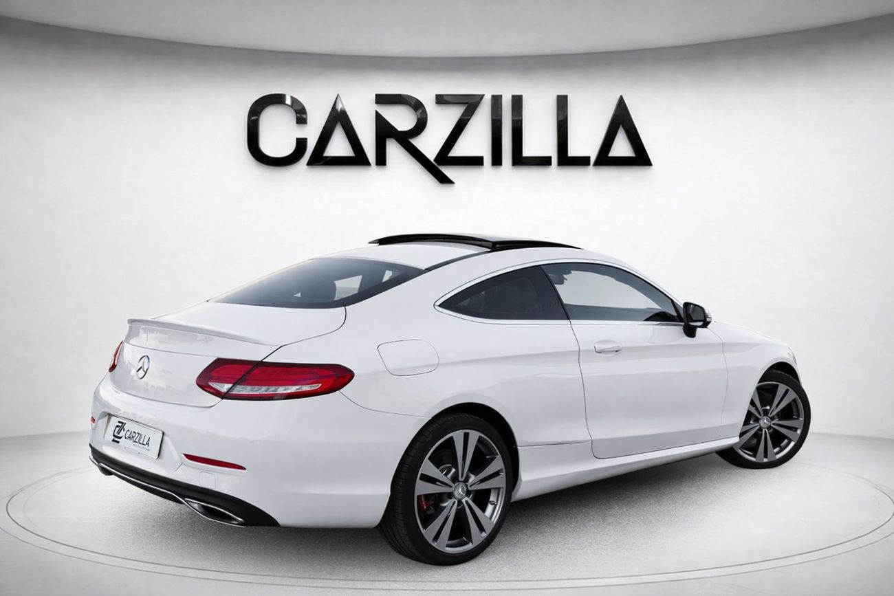 Mercedes-Benz C 300 Coupe AED 1,535 / Monthly l  0% Downpayment l C300 Coupe l Excellent Condition