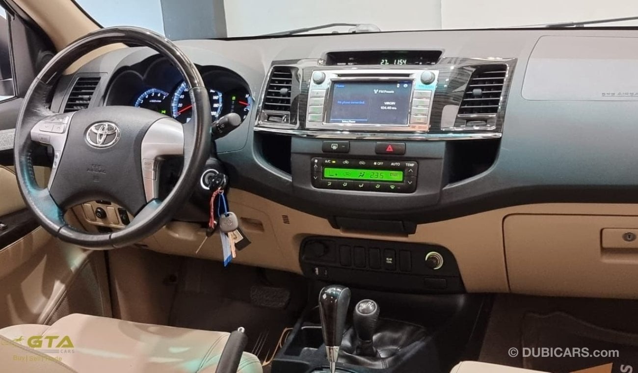 Toyota Fortuner 2015 Toyota Fortuner 4.0 V6 TRD, Warranty, Service History, Low KMs, GCC