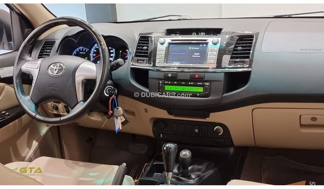 تويوتا فورتونر 2015 Toyota Fortuner 4.0 V6 TRD, Warranty, Service History, Low KMs, GCC