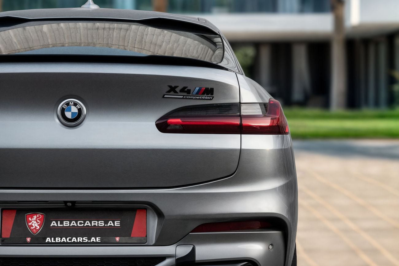 بي أم دبليو X4 X4 M-Competition | 3,721 P.M | 0% Downpayment | BMW History | Warranty!