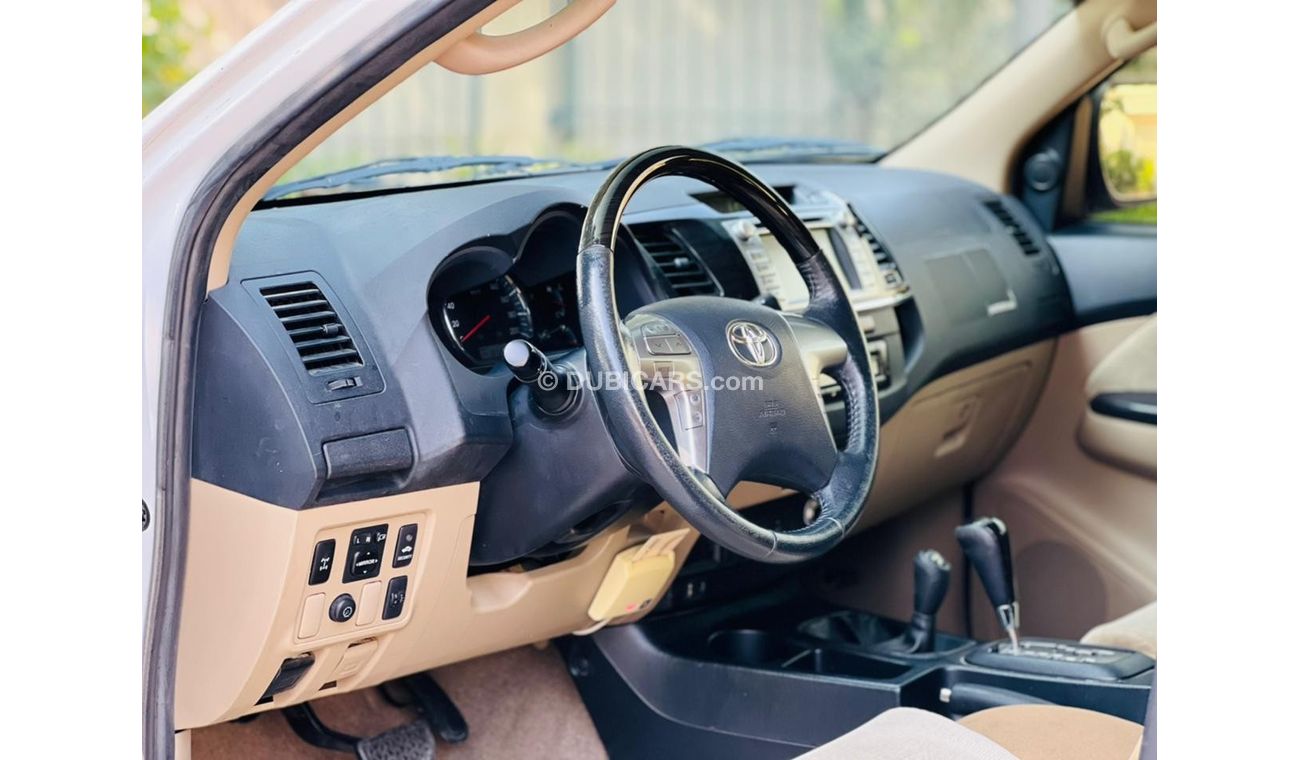 Toyota Fortuner GXR 1270 P.M FORTUNER 4.0 ll ORIGINAL PAINT ll 0% DP ll GCC ll WELL MAINTAINED