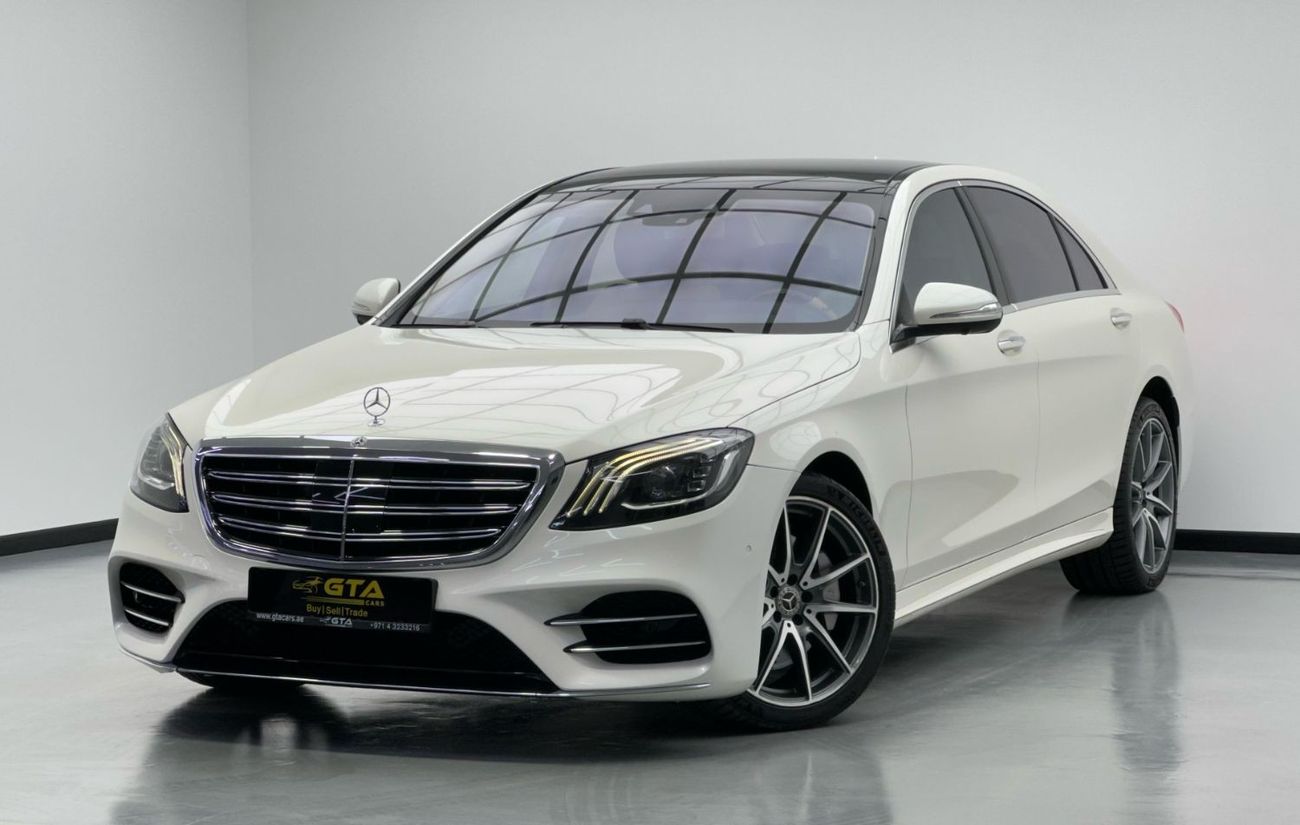 Mercedes-Benz S 560 Std 4.0L (463 HP) 2018 Mercedes Benz S560 4MATIC, Warranty, Full Mercedes Service History, Fully Loa