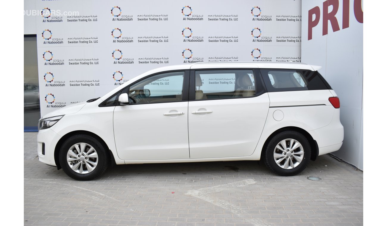 Kia Carnival 3.3L EX 2017 GCC SPECS WITH DEALER WARRANTY