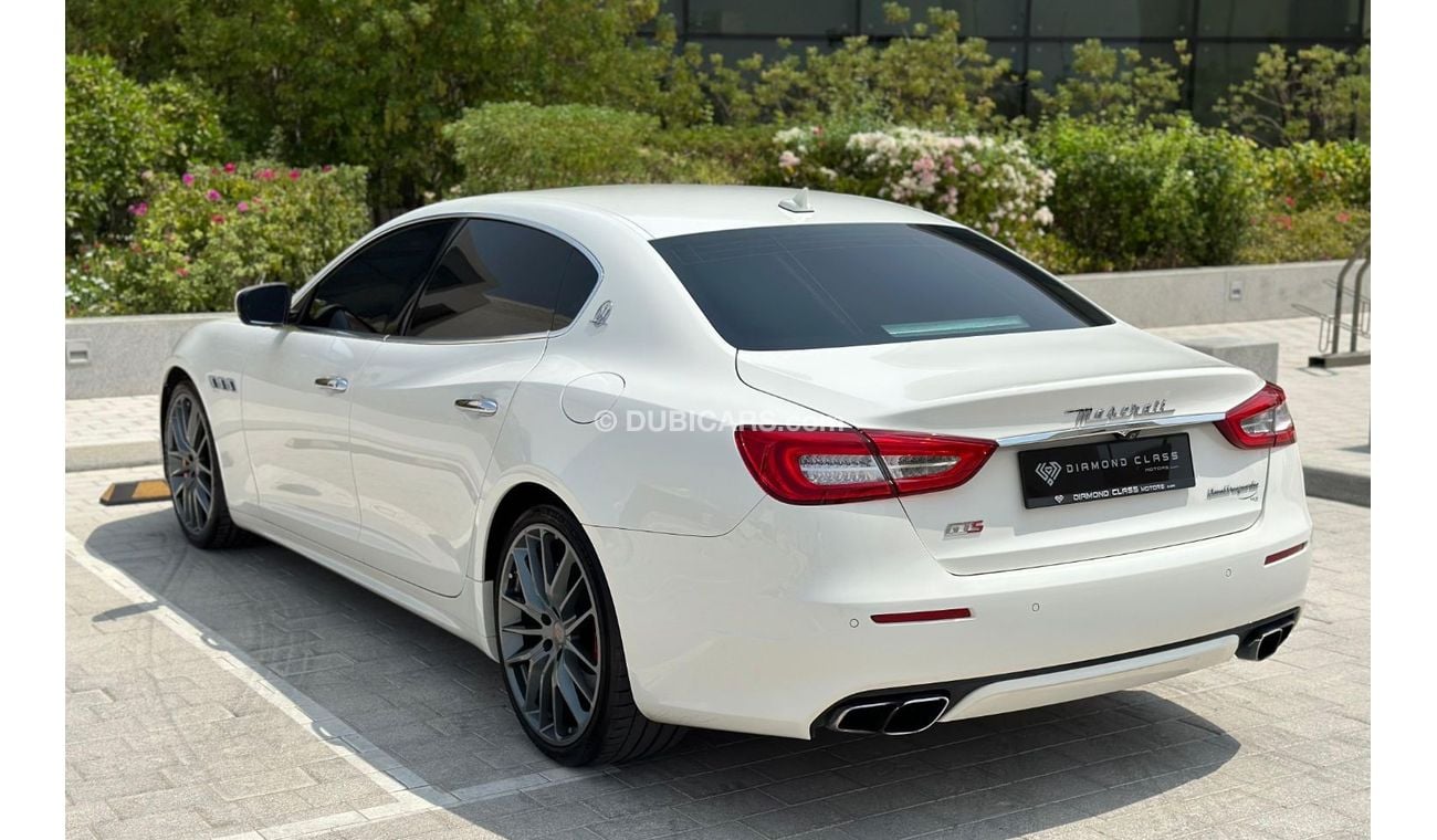 Maserati Quattroporte GTS Plus Maserati Quattroporte GTS  Full Option V8 2017 GCC 49,000 KM  Under Warranty