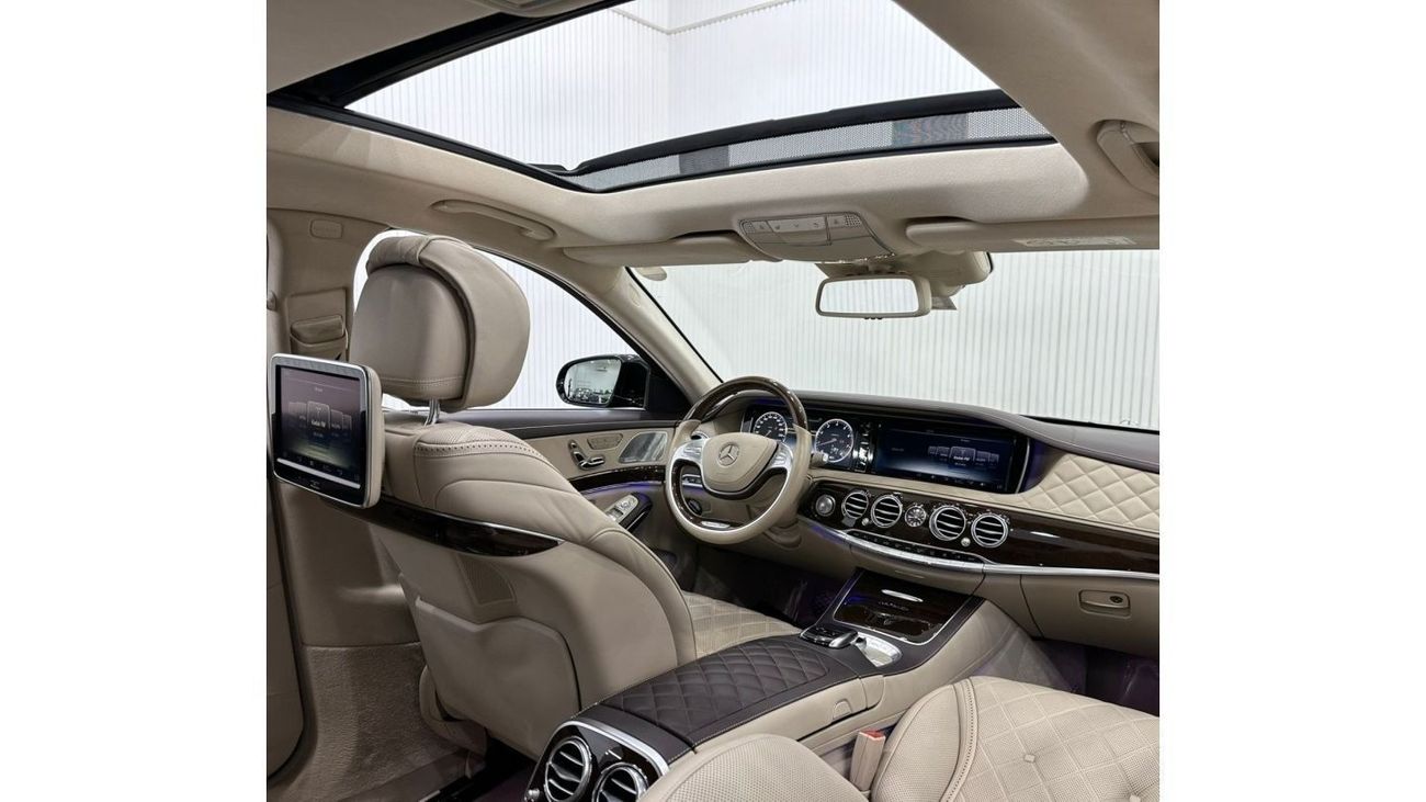 مرسيدس بنز S 600 2016 Mercedes Maybach S600, Dec 2026 GTA Service Pack, Fully Loaded, Low Kms, GCC