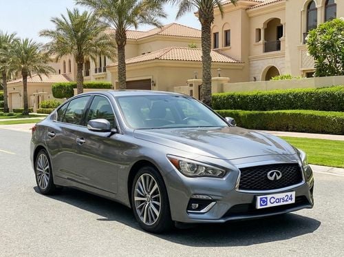 Infiniti Q50 LUXE 2024 | AED 1262/Month | 0 DP | 30 Day Return | Warranty