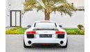 Audi R8 V8 S-Tronic - Full Agency Service History - Carbon Fiber Pack - AED 3,701 PM - 0% DP