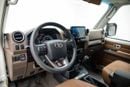 Toyota Land Cruiser LC76 Hardtop 2.8L - White Inside Saddle Tan | Export Only
