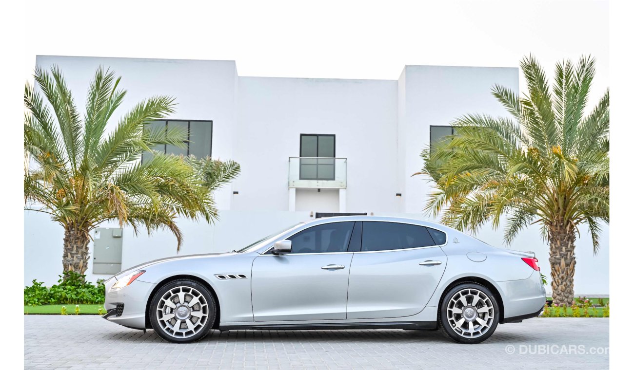 Maserati Quattroporte GTS V8 | AED 1,939 Per Month | 0% DP |  Exceptional Condition | Low Kms