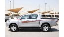 تويوتا هيلوكس 2018 4X4 DOUBLE CABIN GLX WITH GCC SPECS - FULL OPTION