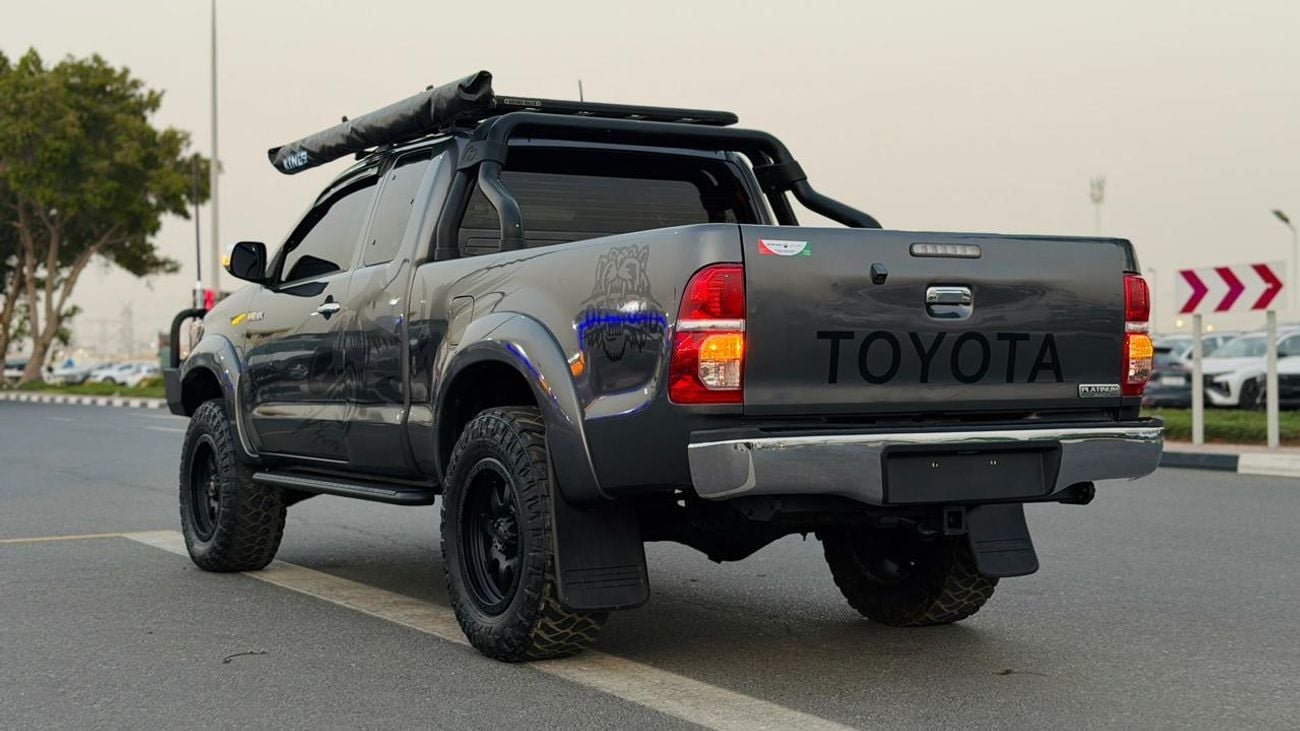 Toyota Hilux 2015 | 3.0 DIESEL ENGINE | MT | RHD | BULL BAR WITH LED LIGHTS | ROOF RACK WITH SIDE AWNING CAMPING