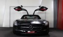 مرسيدس بنز SLS AMG Matte Black Vinyl Wrap