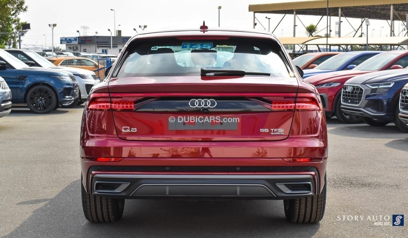 أودي Q8 55 TFSI MHEV Quattro S line V6 3.0L Aut (For Local Sales plus 10% for Customs & VAT)