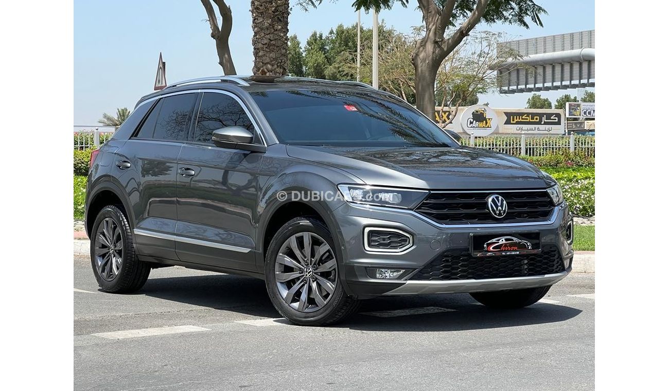 Volkswagen T ROC VOLKSWAGEN T-ROC 2021 GCC FULL OPTION UNDER WARRANTY ORIGINAL PAINT