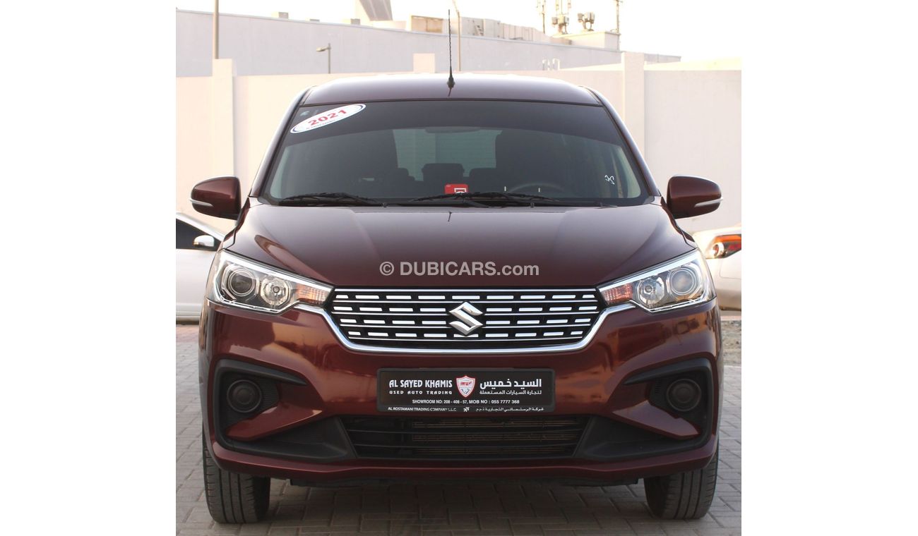 Suzuki Ertiga GL Suzuki Ertiga 2021 GCC, in excellent condition