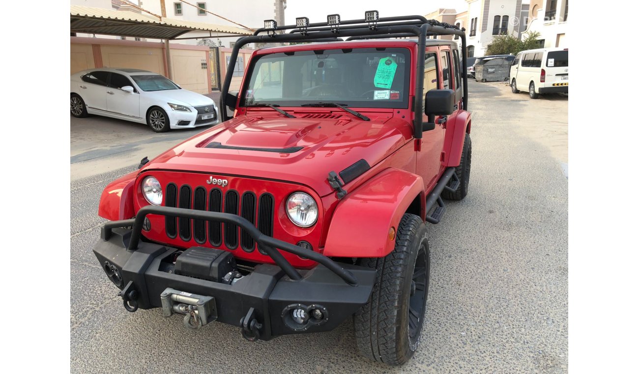 جيب رانجلر 3.6L, FULL OPTION, Leather Seats, Clean Interior and Exterior (LOT # WSJK14)