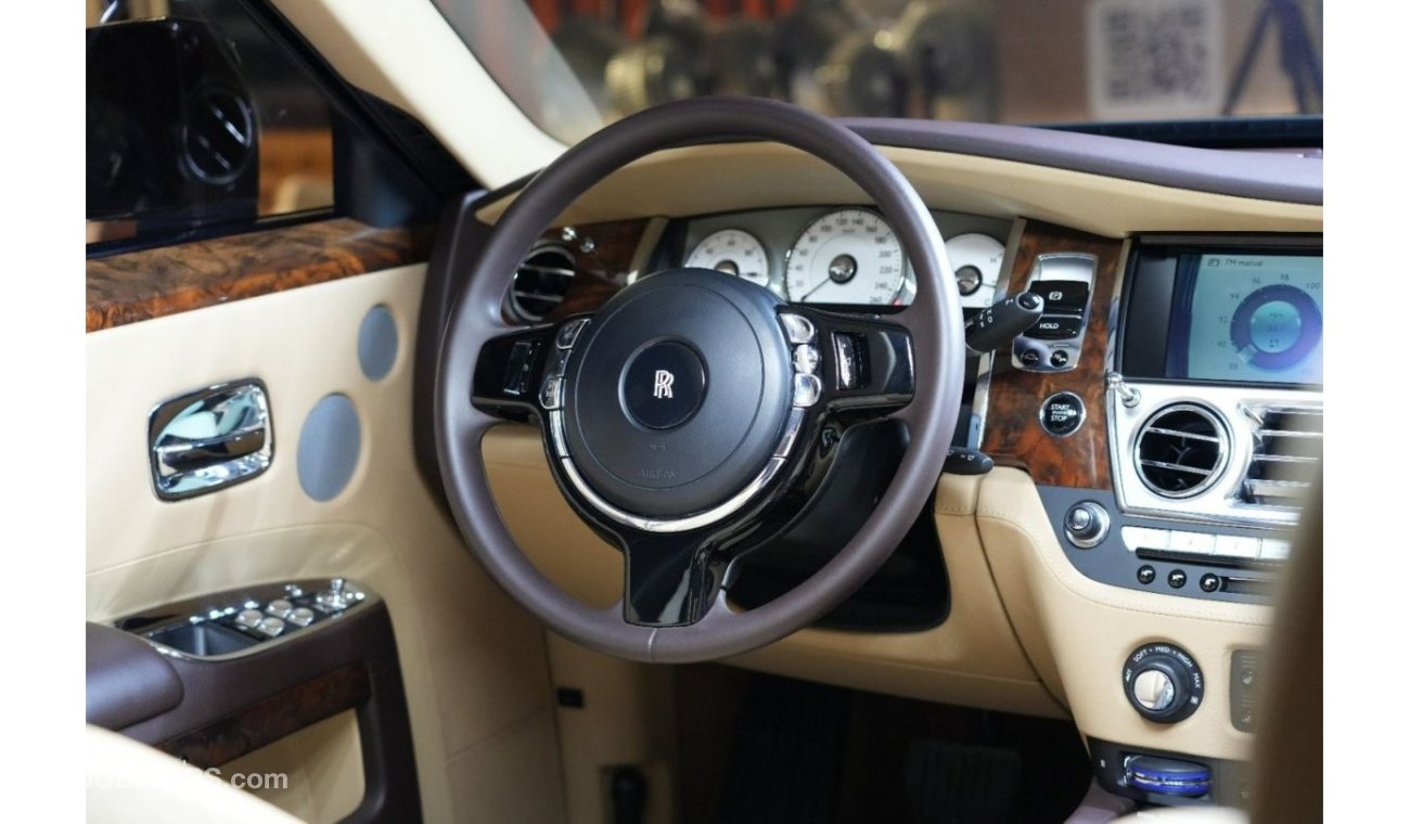 رولز رويس جوست Std Rolls Royce Ghost | 2014 GCC 31,000 KM | Agency Service History | 360-View | Hydraulic