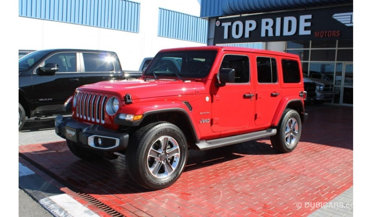 Jeep Wrangler UNLIMITED SAHARA 2.0L 2021 - FOR ONLY 2,147 AED MONTHLY