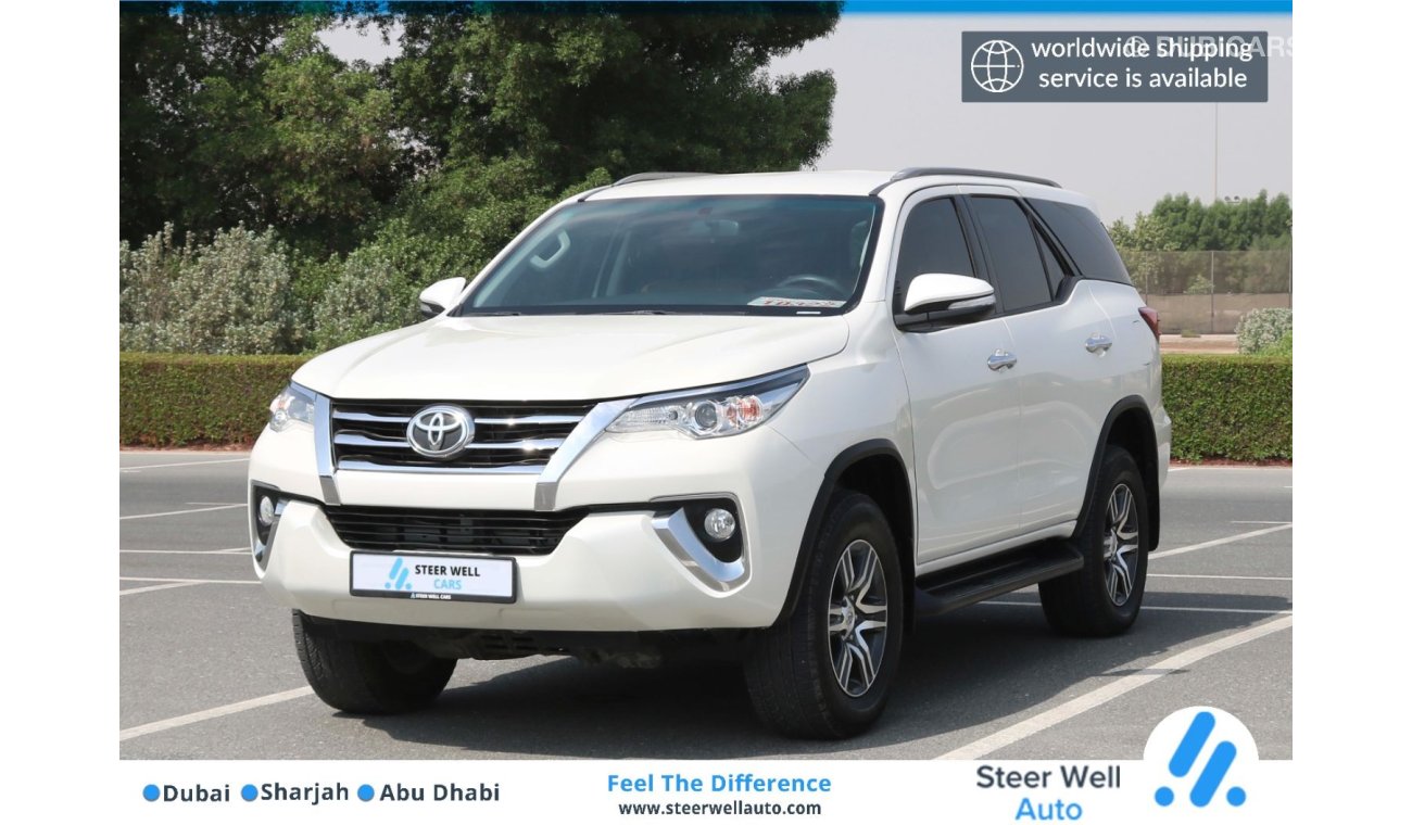 Toyota Fortuner 2017 | FORTUNER EXR 2.7 L 4X4 SUV WITH GCC SPECS AND EXCELLENT CONDITION