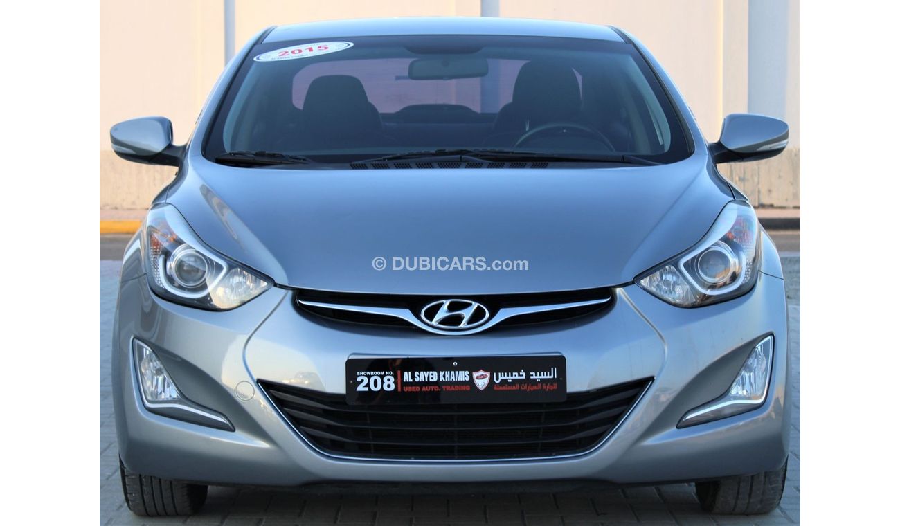 Hyundai Avante Hyundai Avante 2015 imported from Korea, customs papers, in excellent condition, very clean from ins