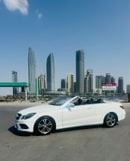 مرسيدس بنز E200 CONVERTIBLE WITH LOW MILAGE