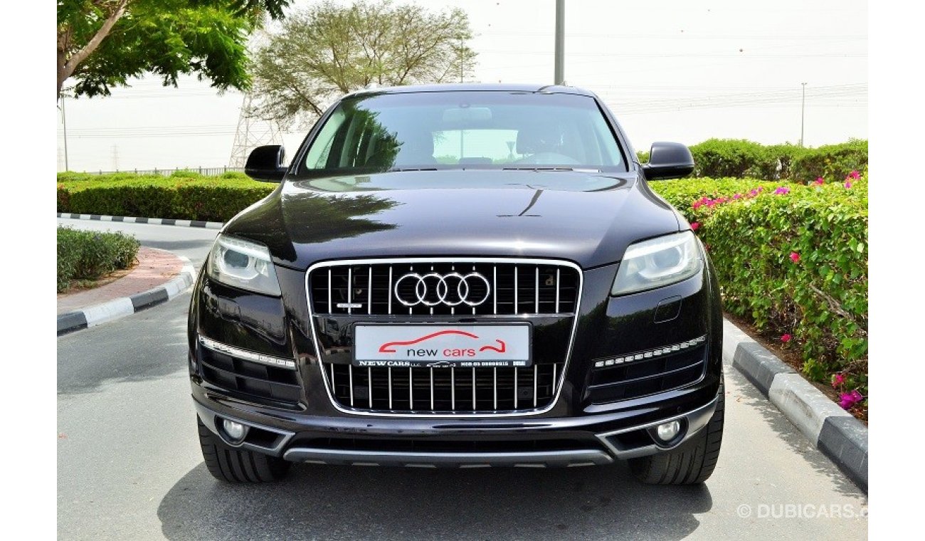 Audi Q7 - ZERO DOWN PAYMENT - 1,400 AED/MONTHLY - 1 YEAR WARRANTY