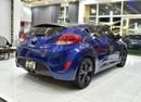 Hyundai Veloster EXCELLENT DEAL for our Hyundai Veloster ( 2017 Model ) in Blue Color American Specs