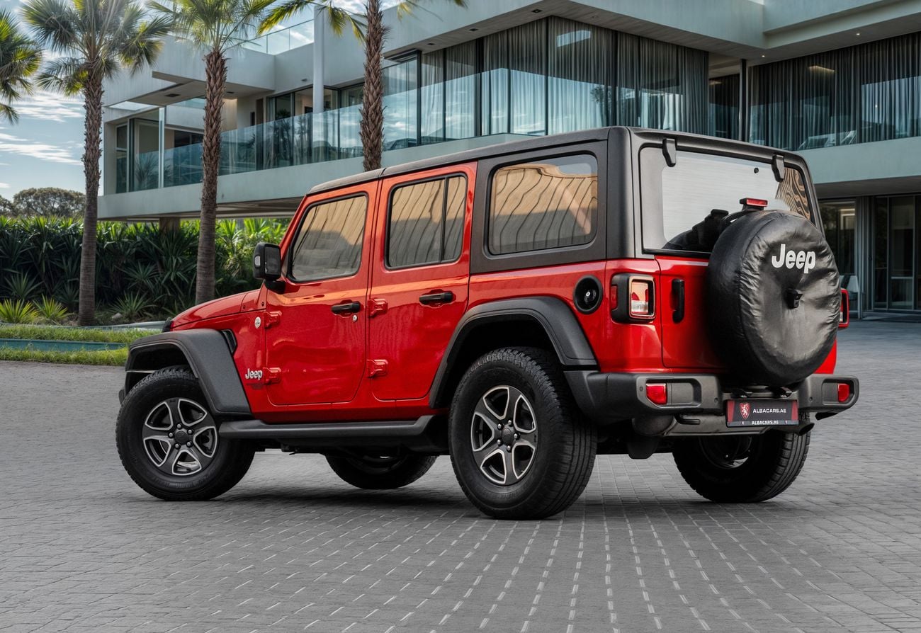 جيب رانجلر Wrangler Unlimited Sport | 2,155 P.M | 0% Downpayment | Perfect Condition!