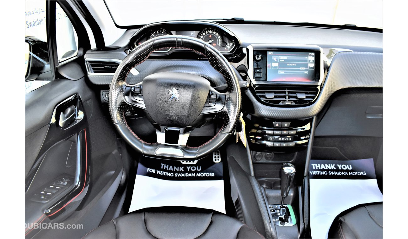 بيجو 208 1.6 GT LINE 2018 GCC DEALER WARRANTY