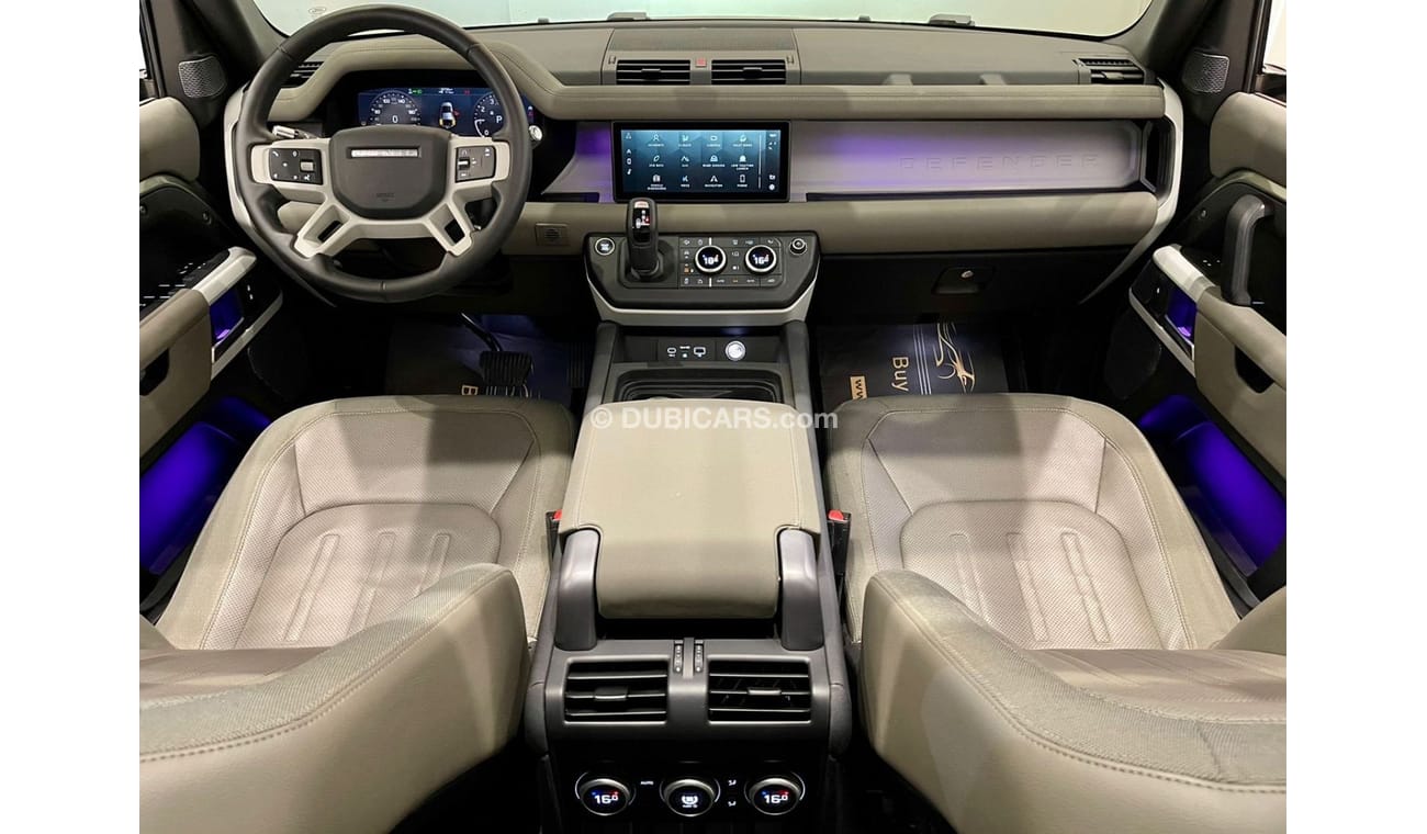 Land Rover Defender 2020 Land Rover Defender 110 P-400 SE, Land Rover Warranty-Service Contract-Service History, GCC