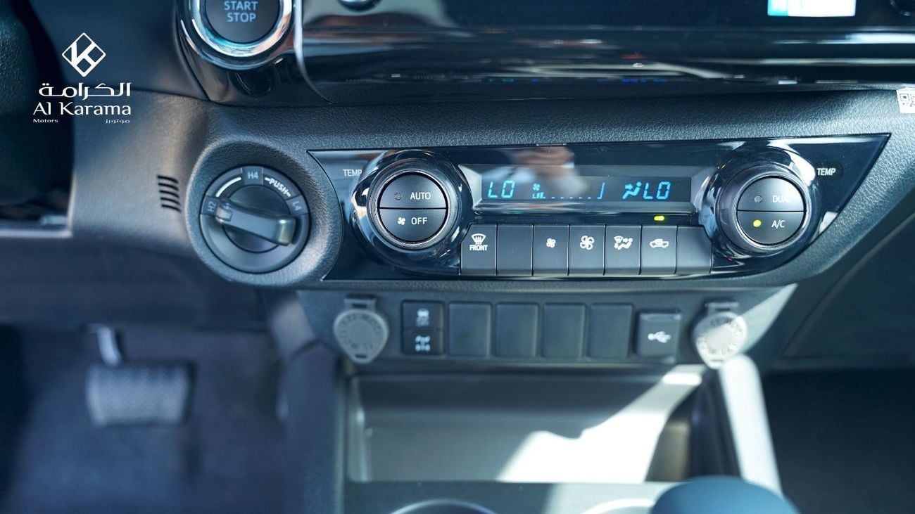 تويوتا هيلوكس Adventure | 4.0L V6 | 360 Camera | Diff Lock | GCC Specs | Bedliner | SR5 Black