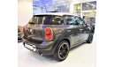 ميني كوبر كونتري مان AMAZING Mini Countryman Cooper 2013 Model!! in Grey Color! GCC Specs