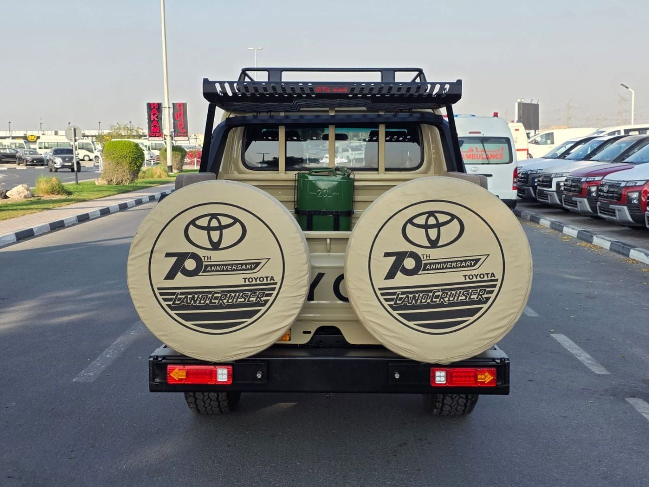 Toyota Land Cruiser Pick Up RIGHT HAND VEHICLE ONLY FOR EXPORT 2017 SHAPE MODIFIED 2024