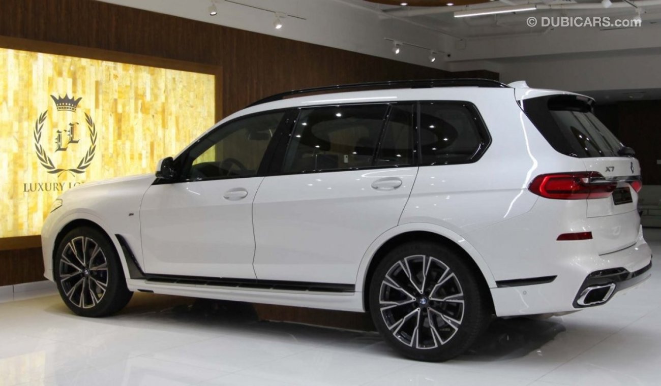 BMW X7 2019 BMW X7 xDrive50i M AERODYNAMICS PACKAGE, GCC,WARRANTY AND CONTRACT SERVICE.