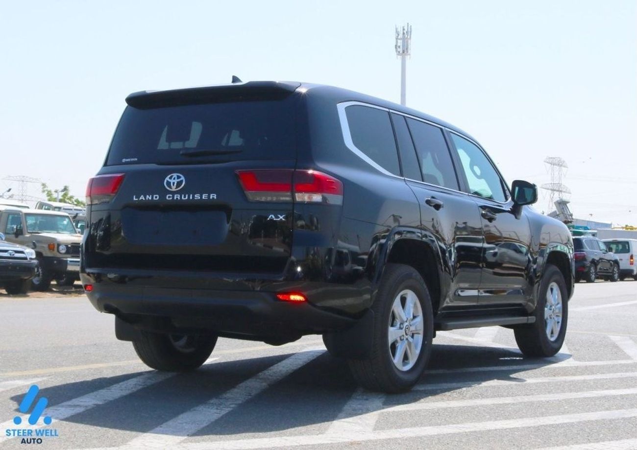 تويوتا لاند كروزر 2023 Toyota Land-Cruiser-300 AX 3.5L Petrol 4WD 7 Seater - Export Only - Book Now!