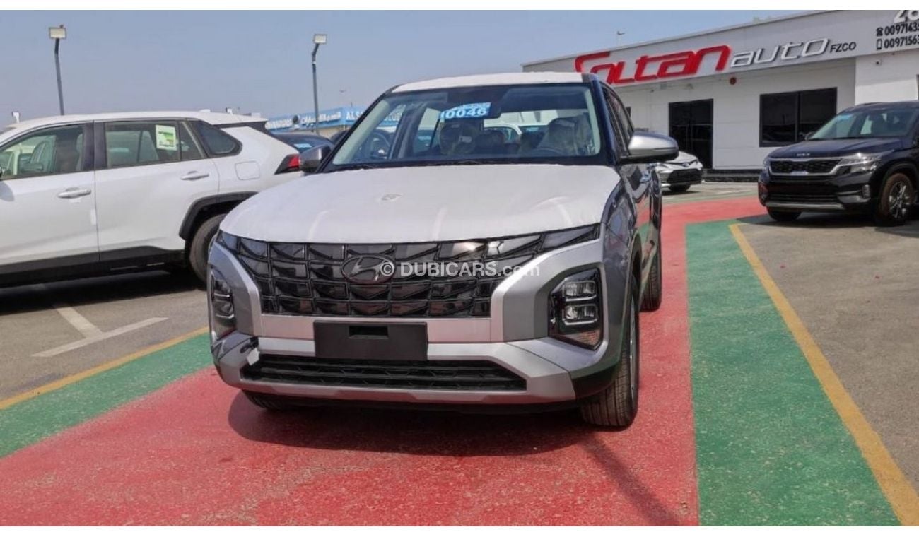 Hyundai Creta 2023 Automatic 1.5L petrol FWD 4 CYL Silver color.. only for Export